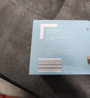 Wine Tasting Flight Set - Blue